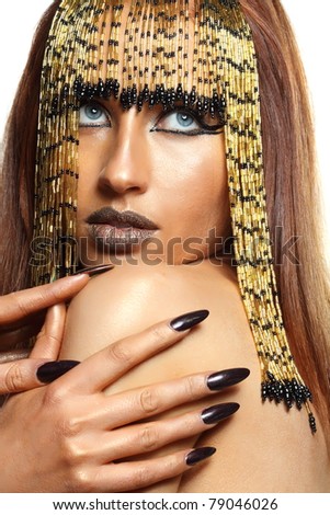 egyptian woman eyes
