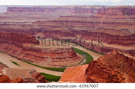 Canyon Lands From Dead Horse Point, Utah
