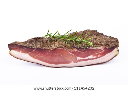 Dried Bacon