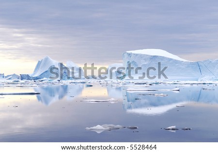 Icebergs - Northeast Greenland National Park
