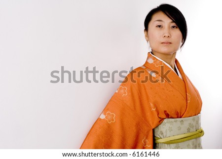 Japanese Girl with strong pose