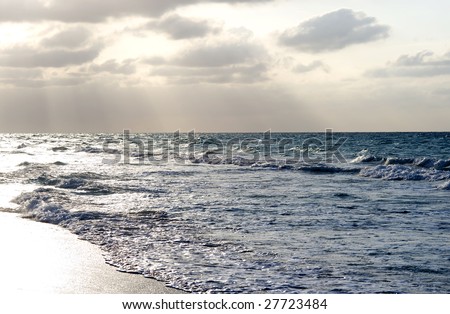 Dramatic ocean scene - Varadero, Cuba
