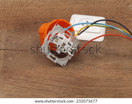repair of electrical installation in the house and wires