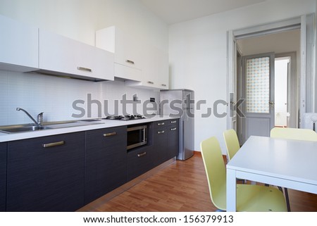 Modern Kitchen, Simple Interior Design