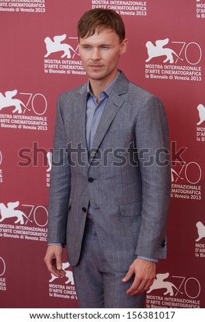 VENICE - AUGUST 31: Scott Haze at 'Child of God' photo call during the 70th Venice Film Festival on August 31, 2013 in Venice.