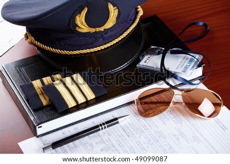 airline captains hat