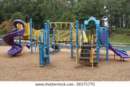 Colorful Park Outdoor Play Equipment