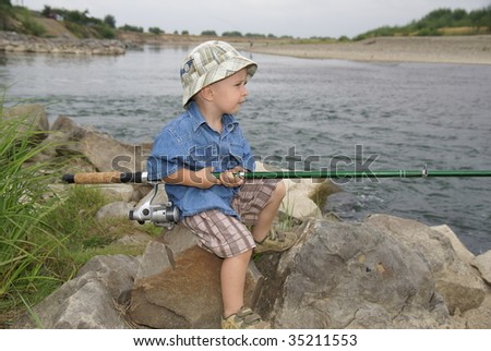 Little Boy Fishing