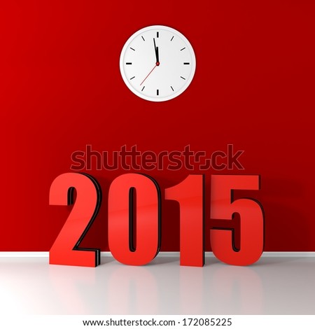The new year 2015 is here - Happy new year!