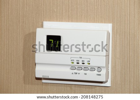 An energy saving digital thermostat