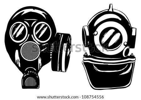 gas mask helmet