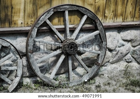 Wooden Wheel Texture