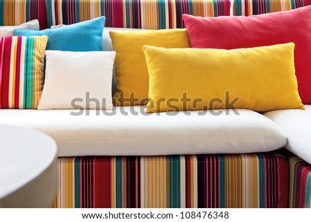 colorful pillow