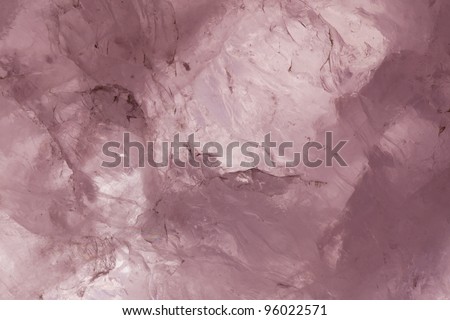 Close up of rose quartz for background