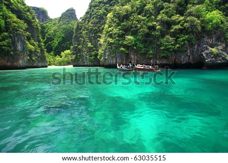 stock photo : Emerald sea in Thailand