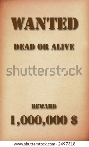 Wanted Dead or Alive