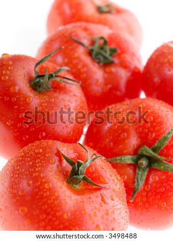 Tomatoes background texture
