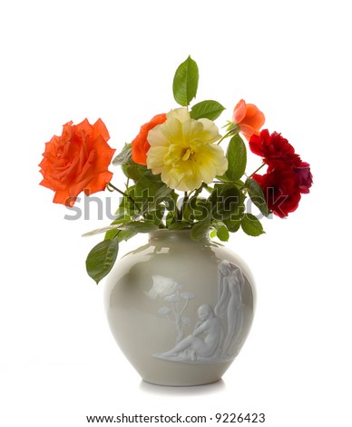 flowers in vase images. stock photo : Flowers in vase