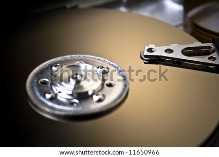 Hard disk detail