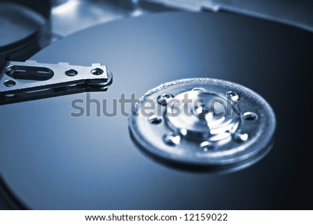 Hard disk detail