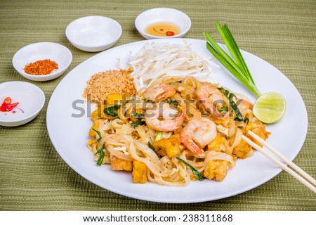 Pad Thai, Thai popular food