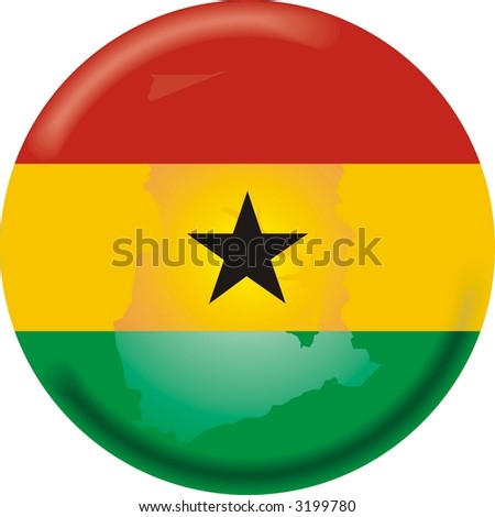 Map Of Ghana. stock vector : ghana map and