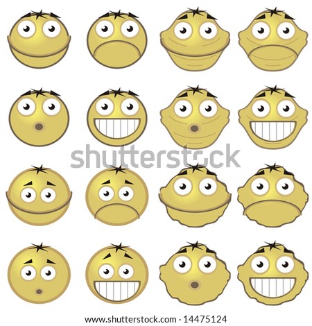 funny emoticons. funny faces for emoticons