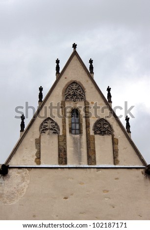 wall gothic church in Poland