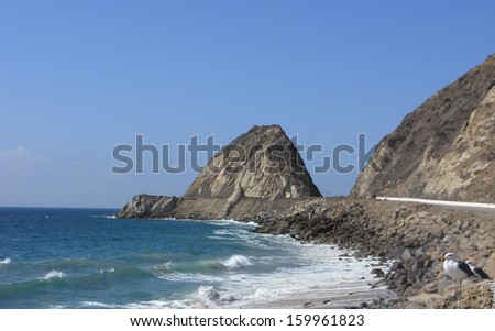 California Pacific Coast Highway One, Point Mugu, Ventura County, California
