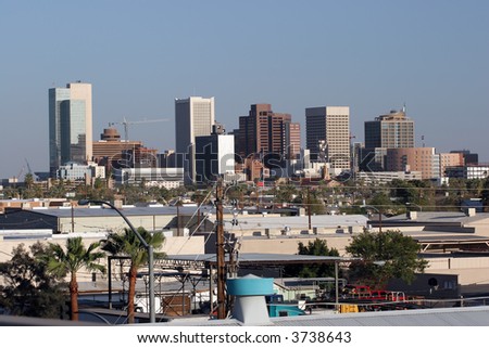 Phoenix Industrial Downtown, AZ Industrial area next to Downtown of Phoenix, AZ