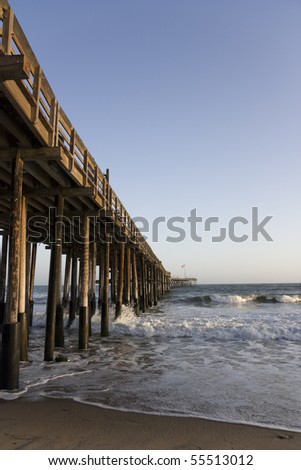 Historic Ventura Pier in Southern California