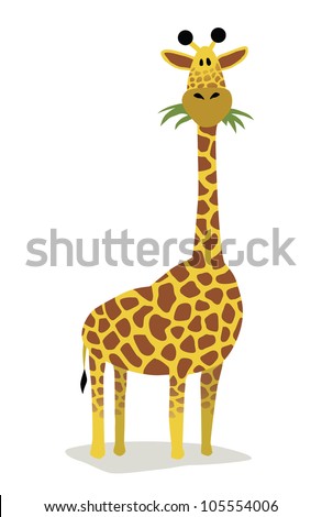 Cartoon Giraffe Cute