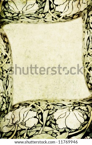 lovely background image with interesting texture, ornamental elements and plenty of space for text