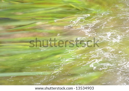 abstract image of a moving water surface
