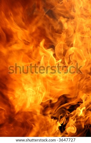 Out of control fire, texture, backgrounds, design elements series