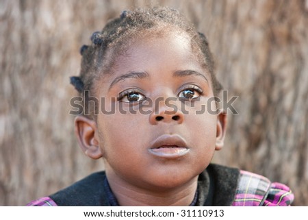 african child face