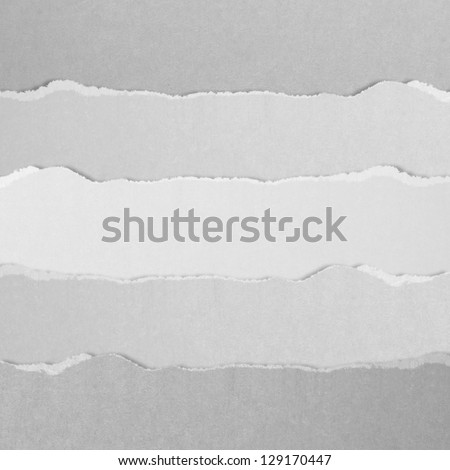 high definition gray torn paper