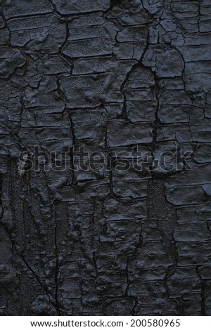wooden texture, coated with black resin