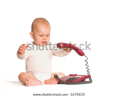 Connecting other people is easy today when the whole world is wired in. Even a baby can do it!