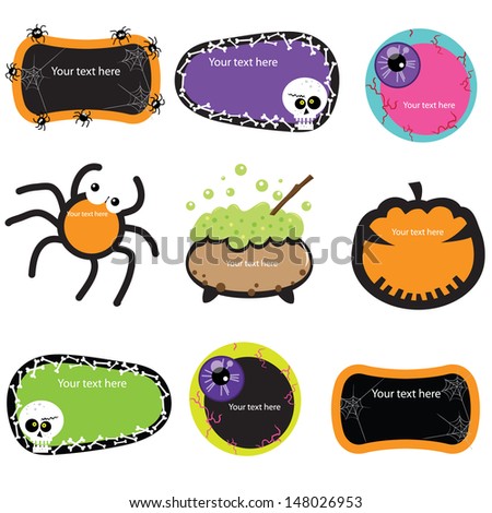 Cute Halloween banners Cute Halloween banners