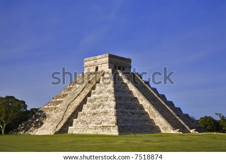 Chichen Itza  The main pyramid El Castillo is also called Temple of Kukulcan. The Maya name \