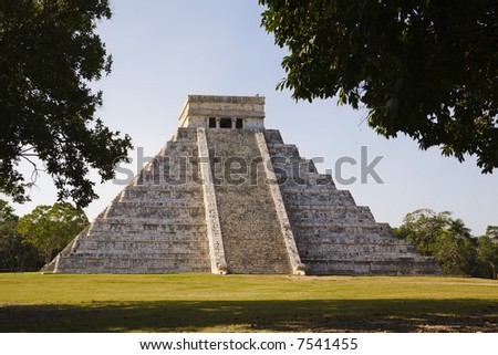 Chichen Itza  The main pyramid El Castillo is also called Temple of Kukulcan. The Maya name \