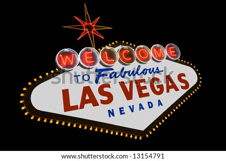 las vegas sign. to Fabulous Las Vegas sign