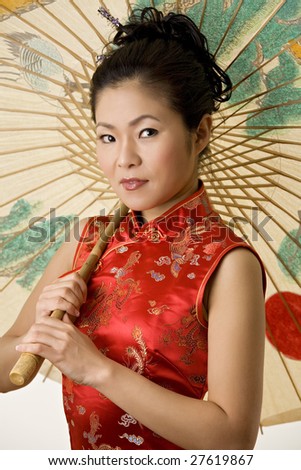 Traditional Asian Hairstyles. in traditional Chinese