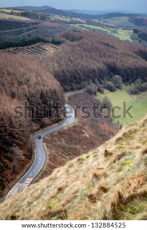 A road winding up the Sugar Loaf mountain