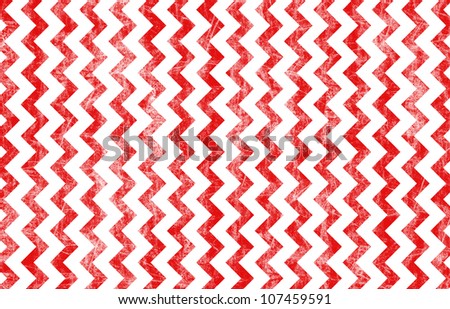 Slightly grunged image of a zig-zag / chevron pattern.