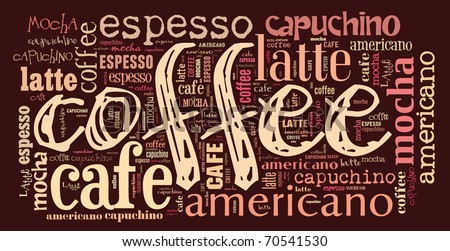 Decoratingcoffee Shop on Poster For Decorate Cafe Or Coffee Shop Stock Photo 70541530