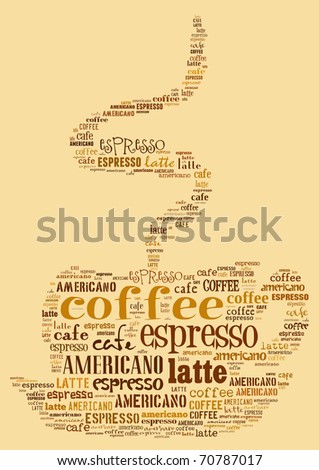 Decoratingcoffee Shop on Poster For Decorate Cafe Or Coffee Shop Stock Photo 70787017