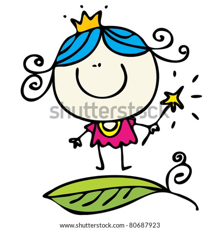 cartoon fairy princess