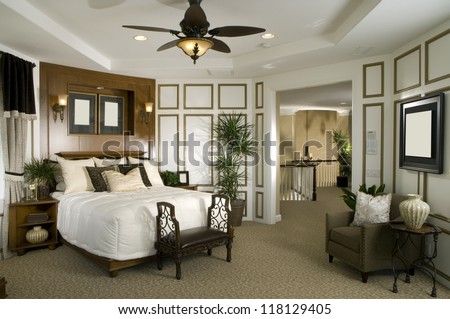 Elegant Bedroom Architecture Stock Images, Photos of Living room, Dining Room, Bathroom, Kitchen, Bed room, Office, Interior photography.